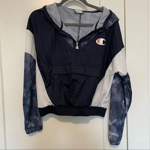 Champion pullover windbreaker
